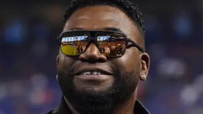 David Ortiz wearing shades