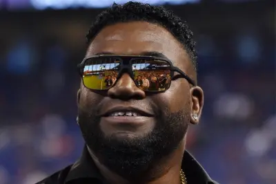 David Ortiz wearing shades