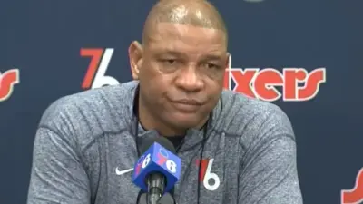 Doc Rivers with an annoyed face