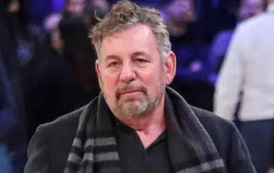 James Dolan looking on
