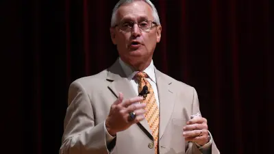 Jim Tressel talks