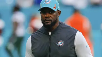 Brian Flores on the field