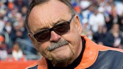 Dick Butkus at a Bears game