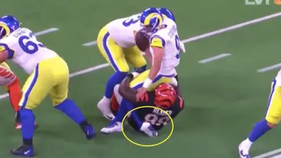 Matthew Stafford suffers an ankle injury