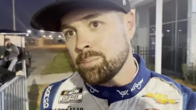 Ricky Stenhouse Jr gives an interview