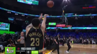 Fred VanVleet in the Three Point Contest
