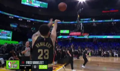 Fred VanVleet in the Three Point Contest