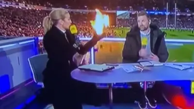 Fire by Gabby Logan hand