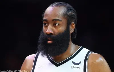James Harden in his tank