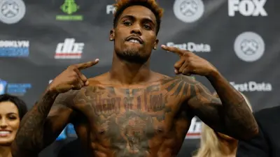 Jermall Charlo for a weigh-in