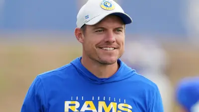Kevin O'Connell in Rams gear