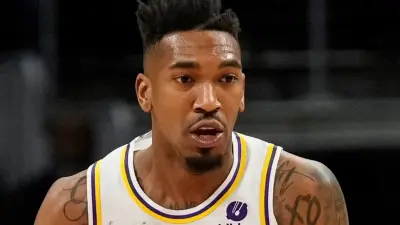 Malik Monk in his Lakers uniform
