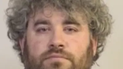 Pete Golding in his mug shot