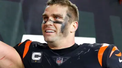 Sam Hubbard in his Bengals uniform