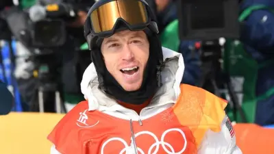 Shaun White in snowboard gear