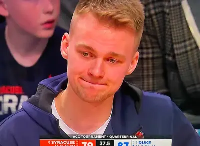 Buddy Boeheim cried after a game