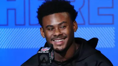 Malik Willis at the Scouting Combine