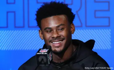 Malik Willis at the Scouting Combine