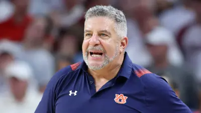 Bruce Pearl coaching Auburn