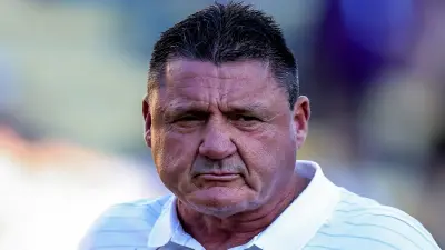 Ed Orgeron up close
