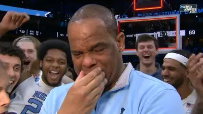 Hubert Davis crying