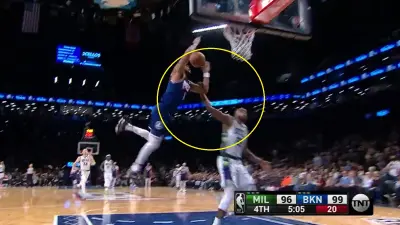 Khris Middleton fouls