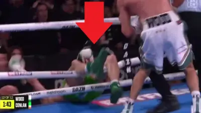 Mick Conlan through the ropes