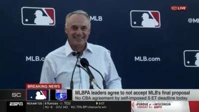 Rob Manfred smiling
