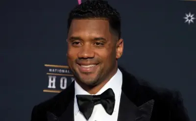 Russell Wilson in a tuxedo