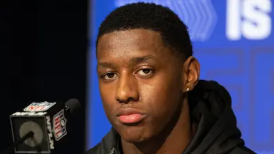 Sauce Gardner with the media