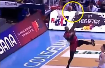 Shabazz Muhammad botching a dunk
