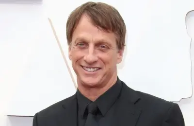 Tony Hawk smiling