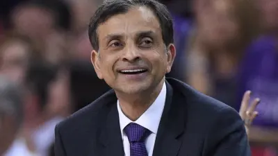 Vivek Ranadive in a suit