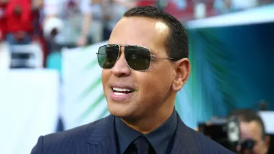Alex Rodriguez with sunglasses on
