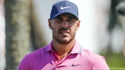 Brooks Koepka on the golf course