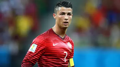 Cristiano Ronaldo during a game