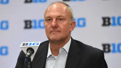 Thad Matta at a press conference