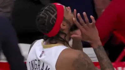 Brandon Ingram yelling