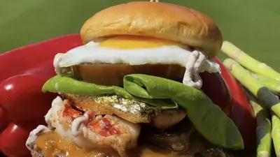 Braves hamburger