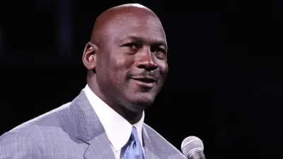 Michael Jordan in a suit