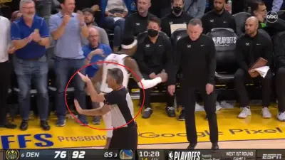 Scott Foster ejects a player