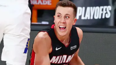 Duncan Robinson in his Heat uniform