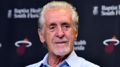 Pat Riley smiling