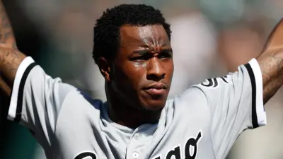 Tim Anderson stretching