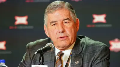 Bob Bowlsby at a press conference
