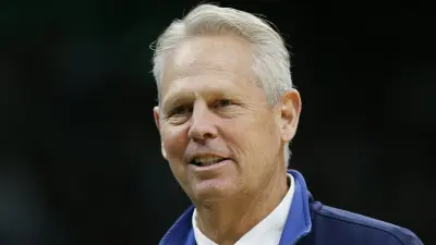 Danny Ainge smiles