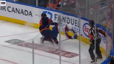 Evander Kane hits Nazem Kadri