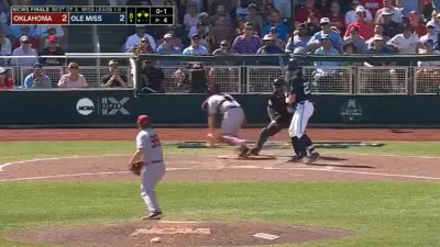 Oklahoma chases after a ball