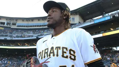 Oneil Cruz in a Pirates uniform