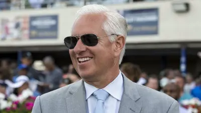 Todd Pletcher smiling